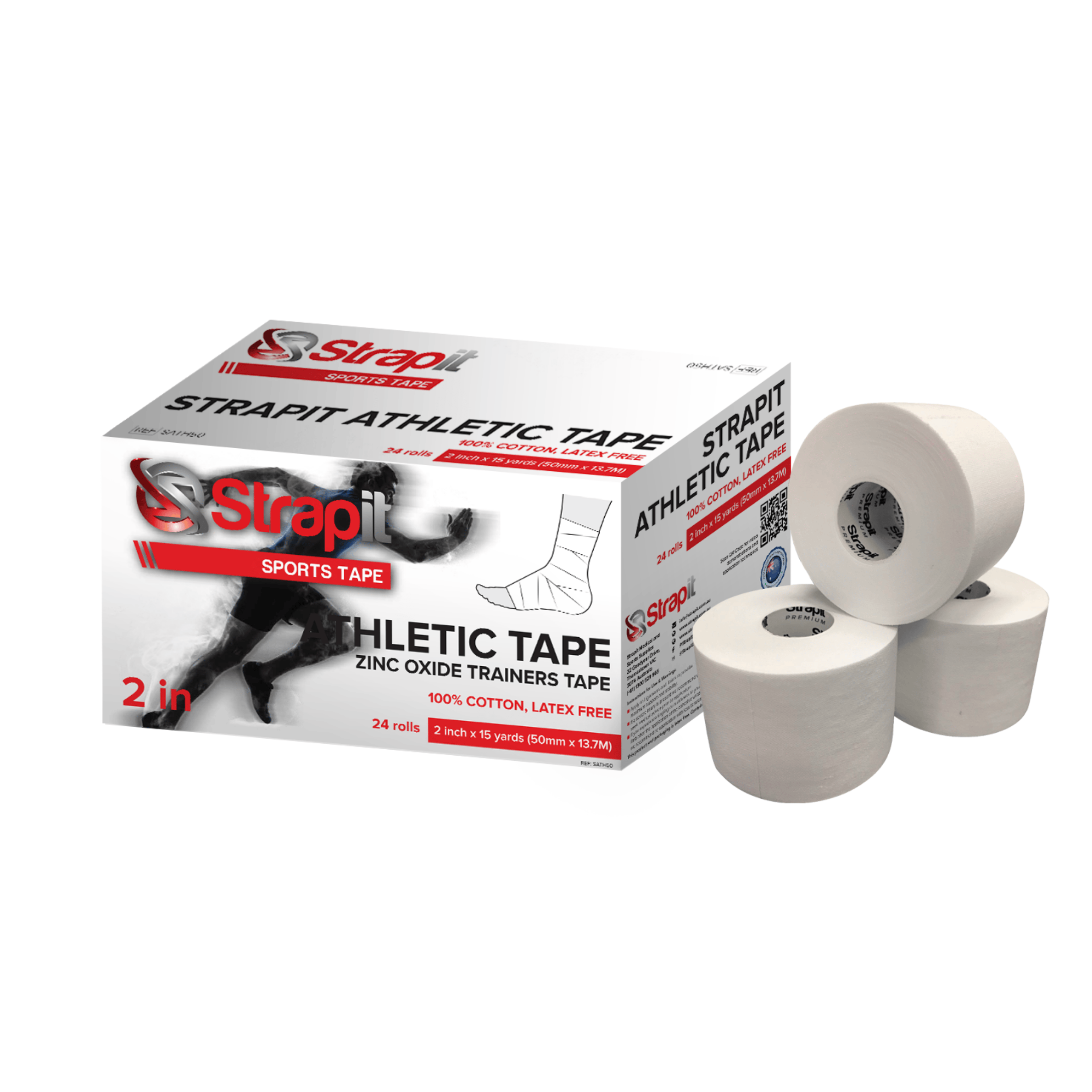 Strapit Athletic tape USA 24 rolls